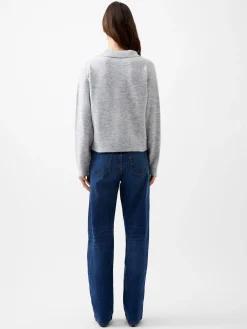 French Connection Jumpers & Cardigans-Morena Recycled Collar Jumper