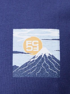 French Connection T-Shirts & Polo Shirts-Mount Fuji Organic Graphic T-Shirt