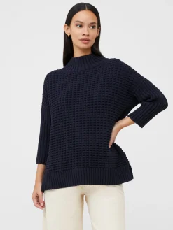 French Connection Jumpers & Cardigans-Mozart Popcorn High Neck Jumper