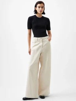 French Connection Jumpers & Cardigans-Mozza Short Sleeve Jumper