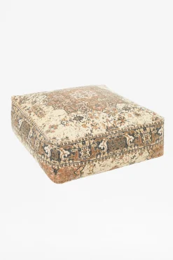 French Connection Cushions|Pouffes & Floor Cushions-Kasbar Pouffe