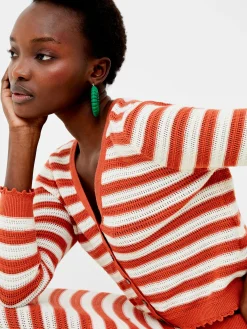 French Connection Co-Ords-Nesta Stripe Cardigan