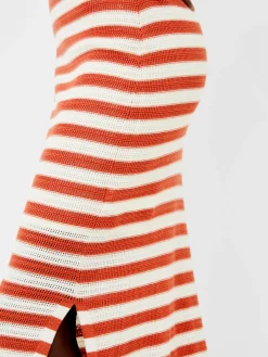 French Connection Co-Ords-Nesta Stripe Midi Skirt