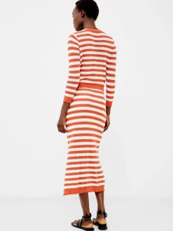 French Connection Co-Ords-Nesta Stripe Midi Skirt