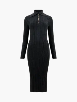 French Connection Dresses|Midi Dresses-Nia Mari Knit Dress