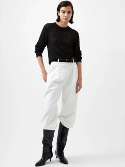 French Connection Jumpers & Cardigans-Niko Open Knit Long Sleeve Jumper