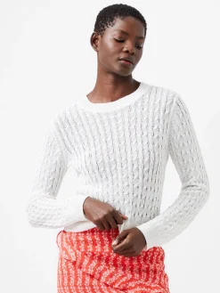 French Connection Jumpers & Cardigans-Niko Open Knit Long Sleeve Jumper