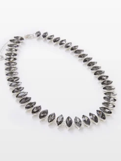 Women French Connection Jewellery|Jewellery-Oval Crystal Necklace