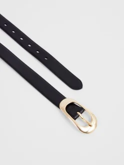 French Connection Belts-Oyster Buckle Belt