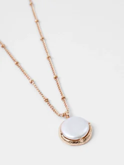 Women French Connection Jewellery|Jewellery-Pearl Pendant Necklace