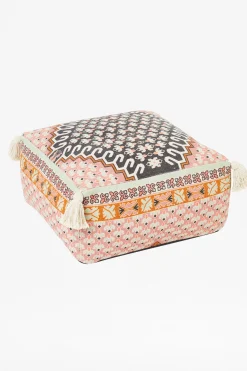French Connection Cushions|Pouffes & Floor Cushions-Poppy Field Pouffe