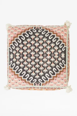 French Connection Cushions|Pouffes & Floor Cushions-Poppy Field Pouffe