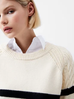 French Connection Jumpers & Cardigans-Quinley Stripe Jumper