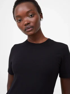 French Connection Tops-Rallie Cotton Crew Neck T-Shirt