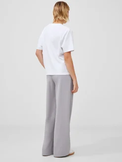 French Connection Tops-Rallie Cotton Rouched T-Shirt