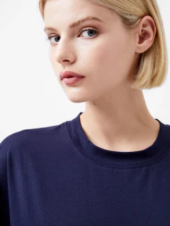 French Connection Tops-Rallie Cotton Short Sleeve T-Shirt