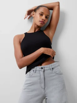 French Connection Tops-Rassia Sheryle Ribbed Tank Top