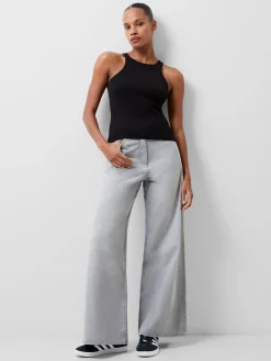 French Connection Tops-Rassia Sheryle Ribbed Tank Top