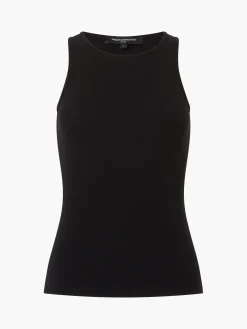 French Connection Tops-Rassia Sheryle Ribbed Tank Top