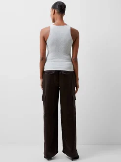 French Connection Tops-Rassia Sheryle Ribbed Tank Top