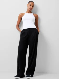 French Connection Tops-Rassia Sheryle Ribbed Tank Top
