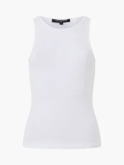 French Connection Tops-Rassia Sheryle Ribbed Tank Top