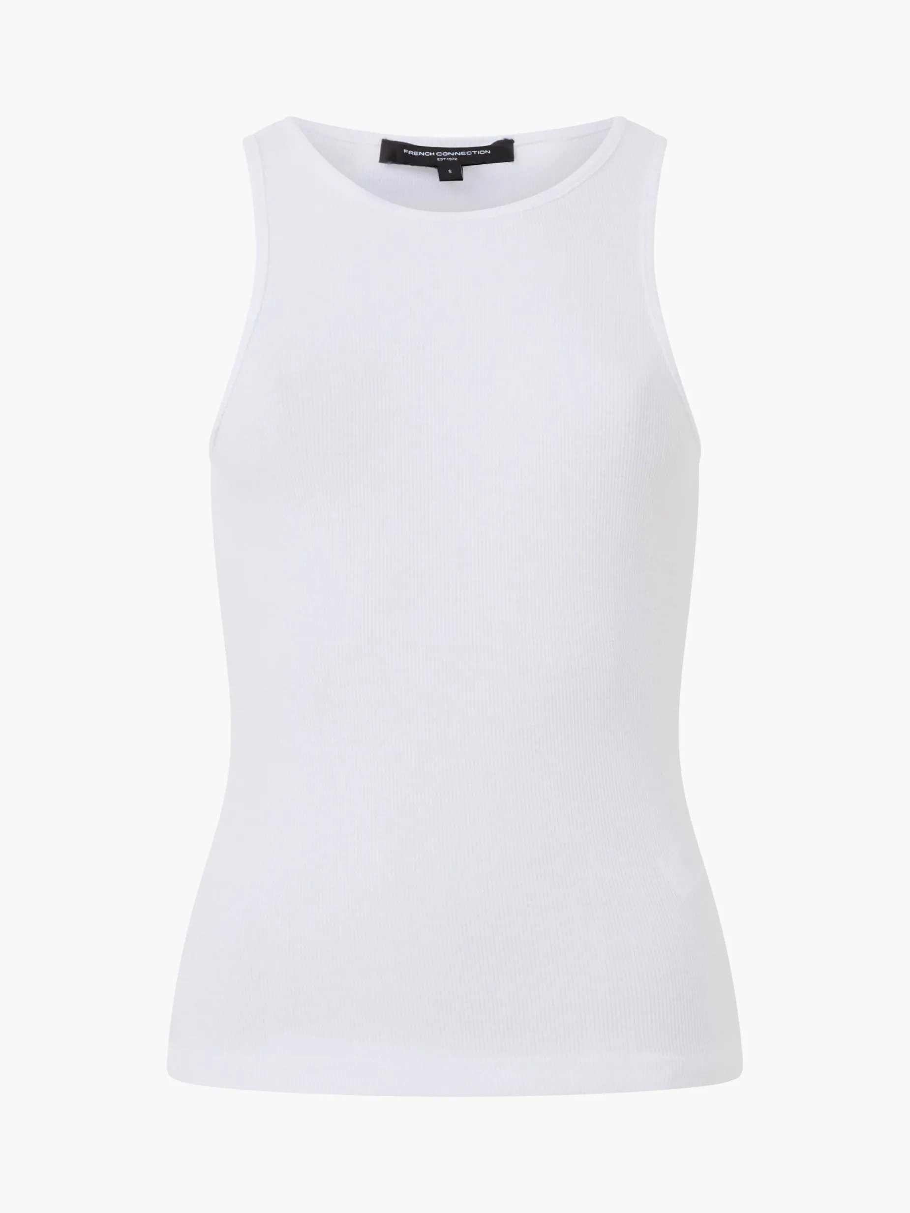 French Connection Tops-Rassia Sheryle Ribbed Tank Top