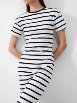 French Connection Maxi Dresses-Rassia Stripe Midi Dress