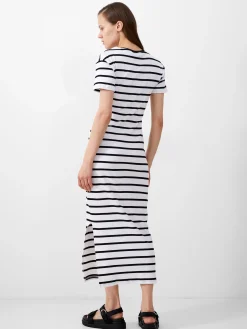 French Connection Maxi Dresses-Rassia Stripe Midi Dress