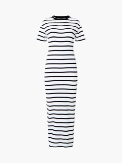 French Connection Maxi Dresses-Rassia Stripe Midi Dress