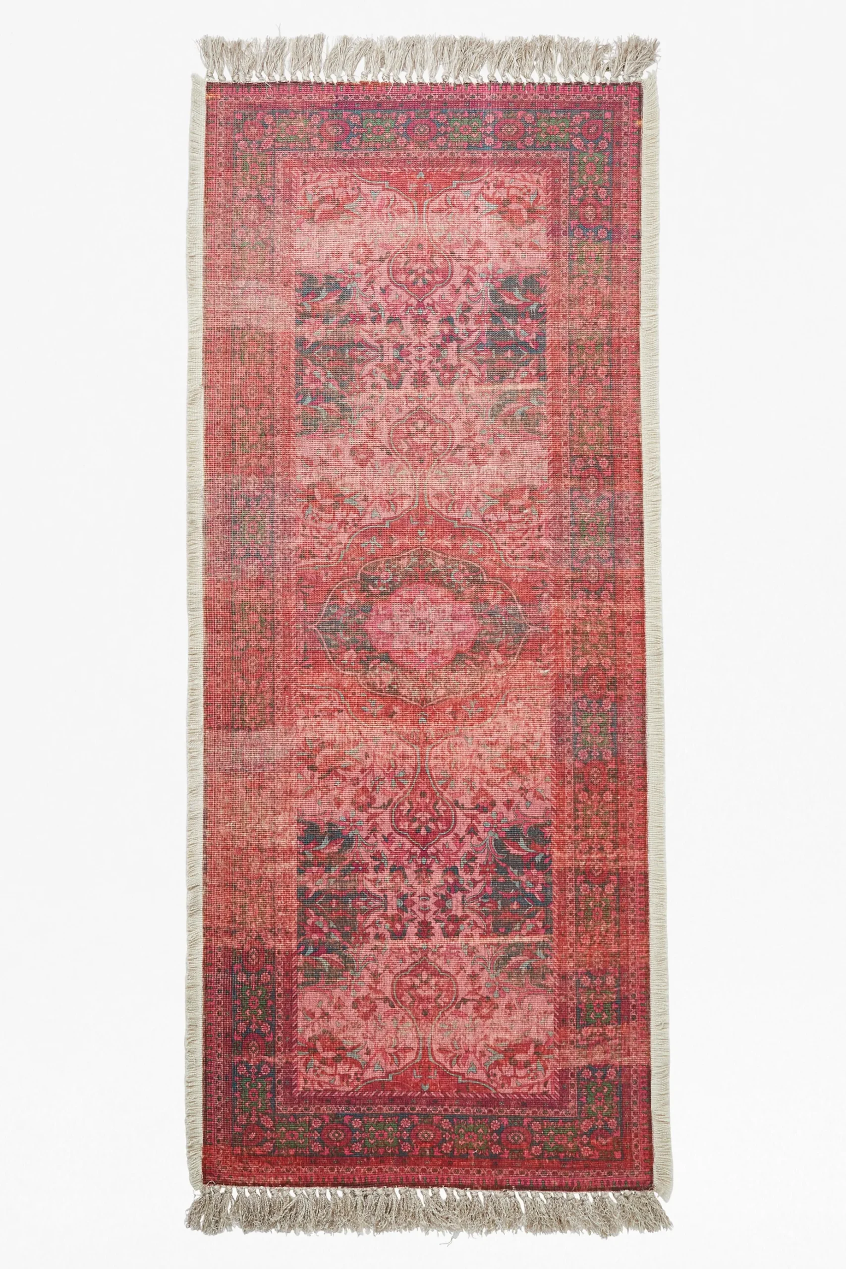 French Connection Rugs-Recycled Crimson Cassis Runner