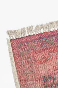 French Connection Rugs-Recycled Crimson Cassis Runner