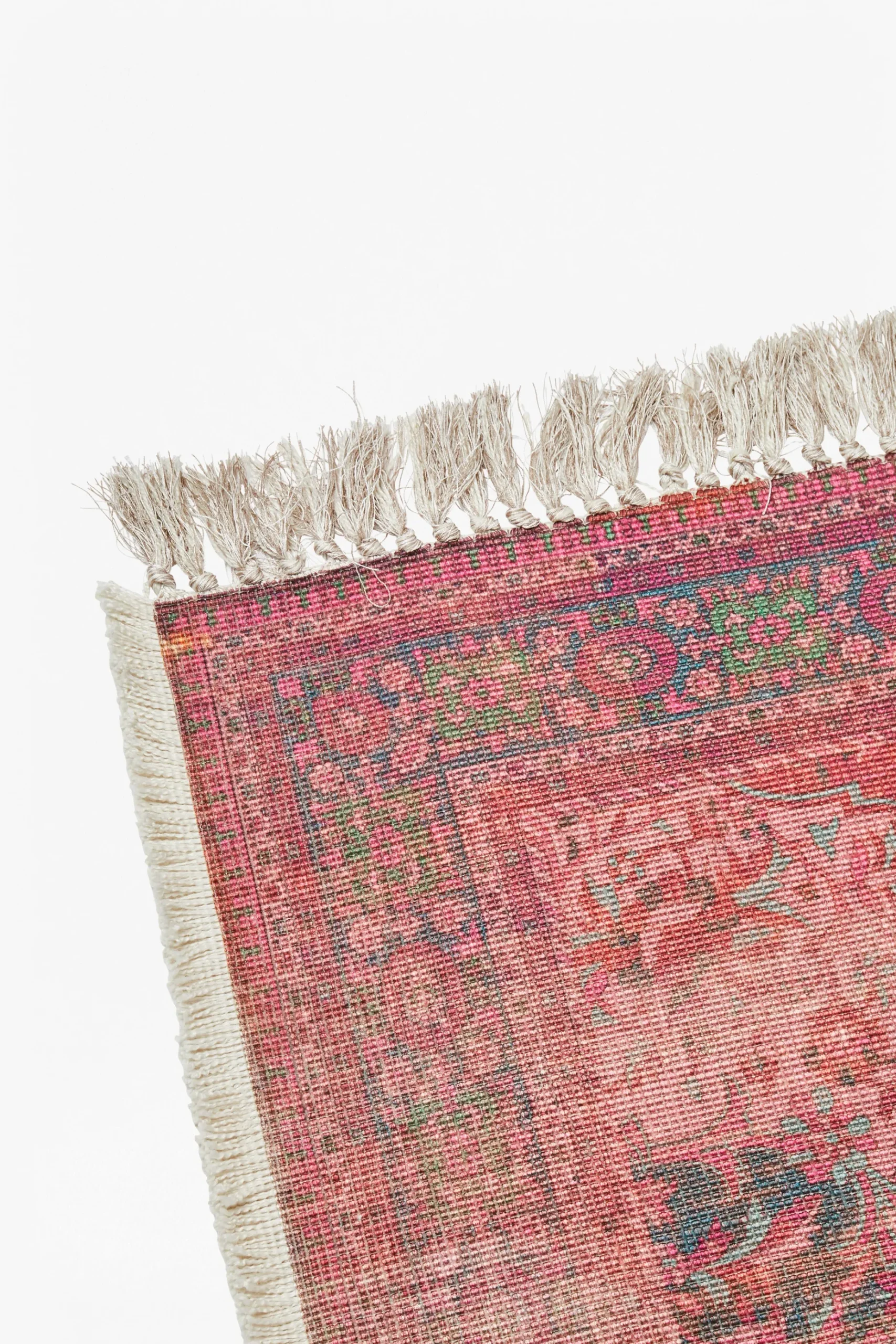 French Connection Rugs-Recycled Crimson Cassis Runner