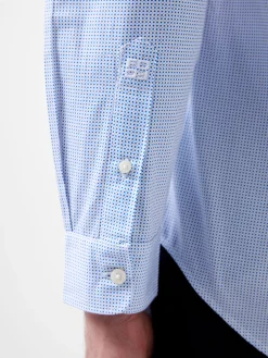 French Connection Shirts-Regular Fit Classic Collar Geo Shirt