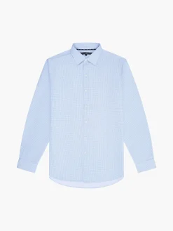 French Connection Shirts-Regular Fit Classic Collar Geo Shirt