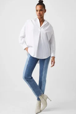 French Connection Shirts-Rhodes Poplin Popover Shirt