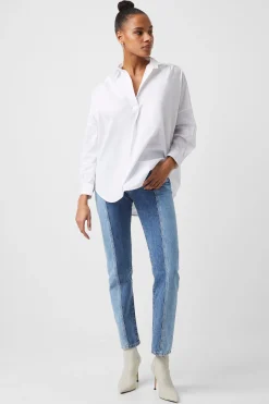 French Connection Shirts-Rhodes Poplin Popover Shirt