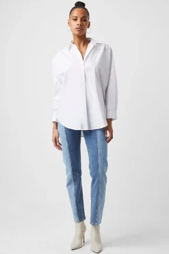 French Connection Shirts-Rhodes Poplin Popover Shirt