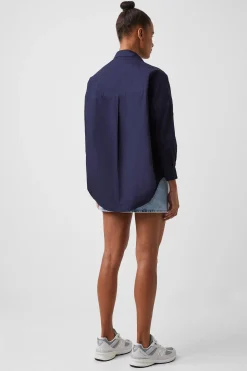 French Connection Shirts-Rhodes Poplin Popover Shirt
