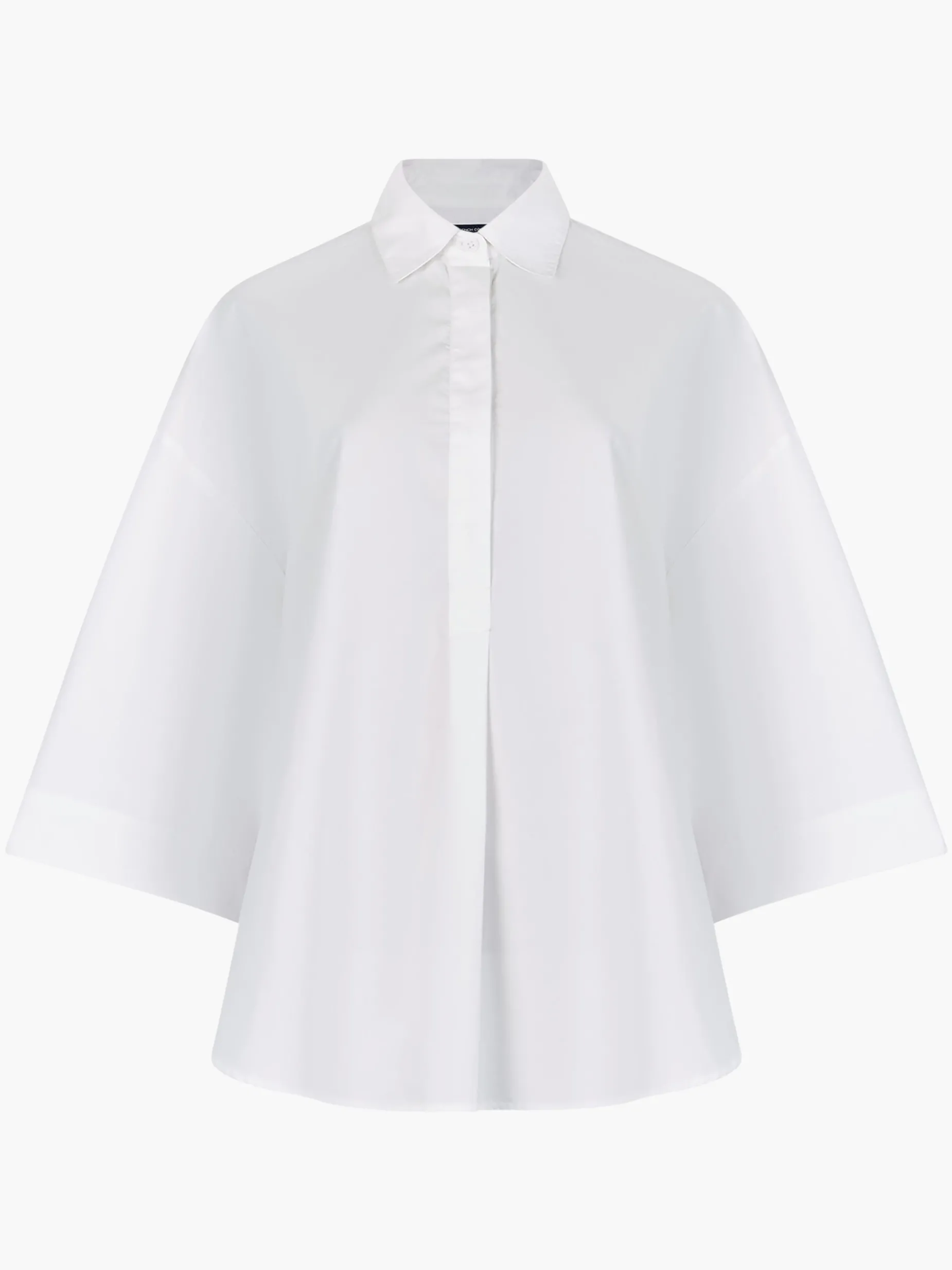French Connection Tops|Shirts-Rhodes Poplin Popover Shirt