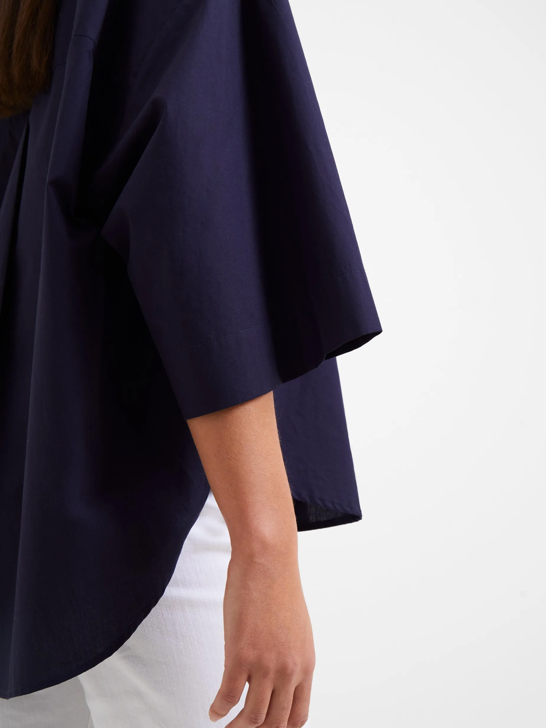 French Connection Tops|Shirts-Rhodes Poplin Popover Shirt