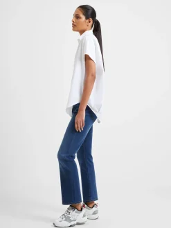 French Connection Shirts-Rhodes Poplin Sleeveless Popover Shirt