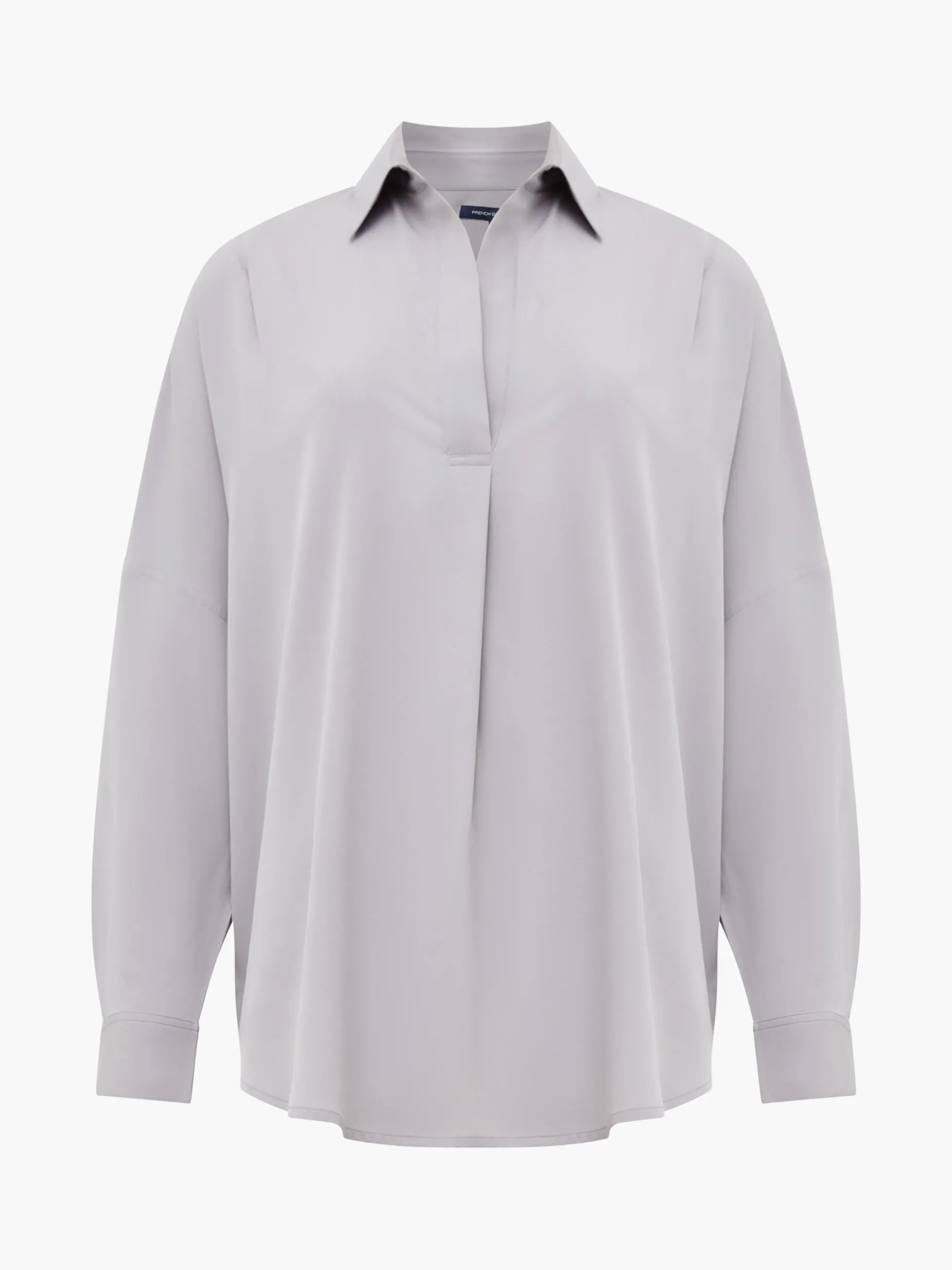 French Connection Tops|Shirts-Rhodes Recycled Crepe Popover Shirt