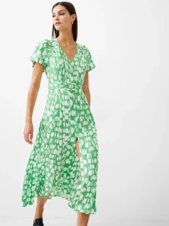 French Connection Maxi Dresses-Riley Belted Maxi Dress