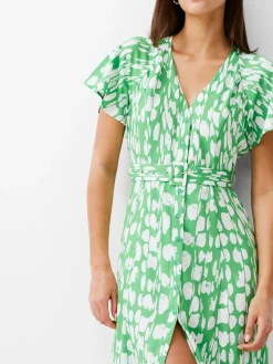 French Connection Maxi Dresses-Riley Belted Maxi Dress