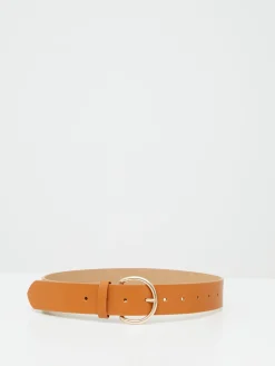 French Connection Belts-Round Buckle Belt