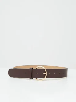 French Connection Belts-Round Buckle Belt