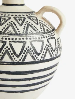 French Connection Home Accessories|Vases-Round Handle Pattern Vase