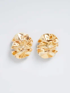 Women French Connection Jewellery|Jewellery-Ruched Oversized Stud Earrings