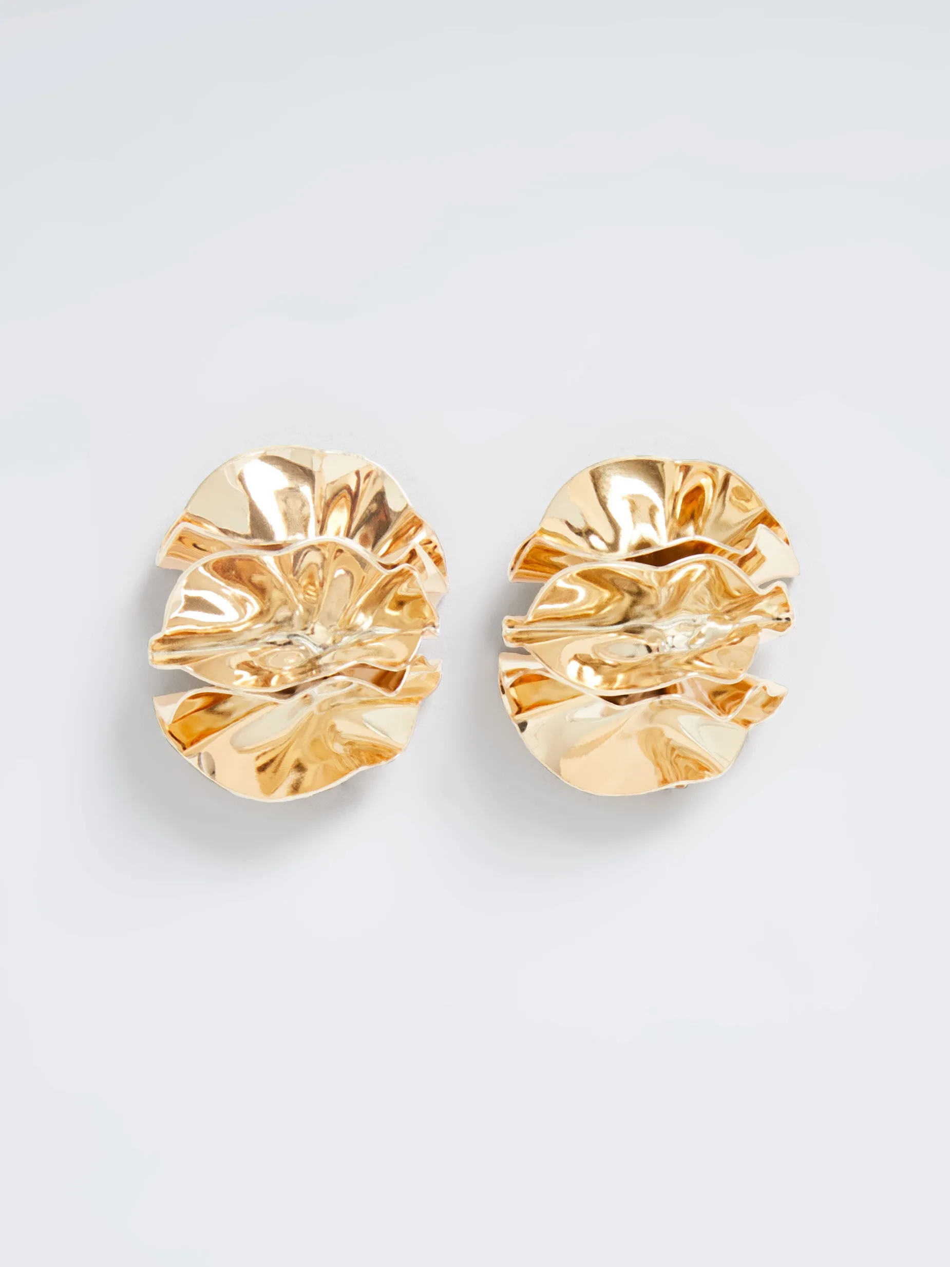 Women French Connection Jewellery|Jewellery-Ruched Oversized Stud Earrings